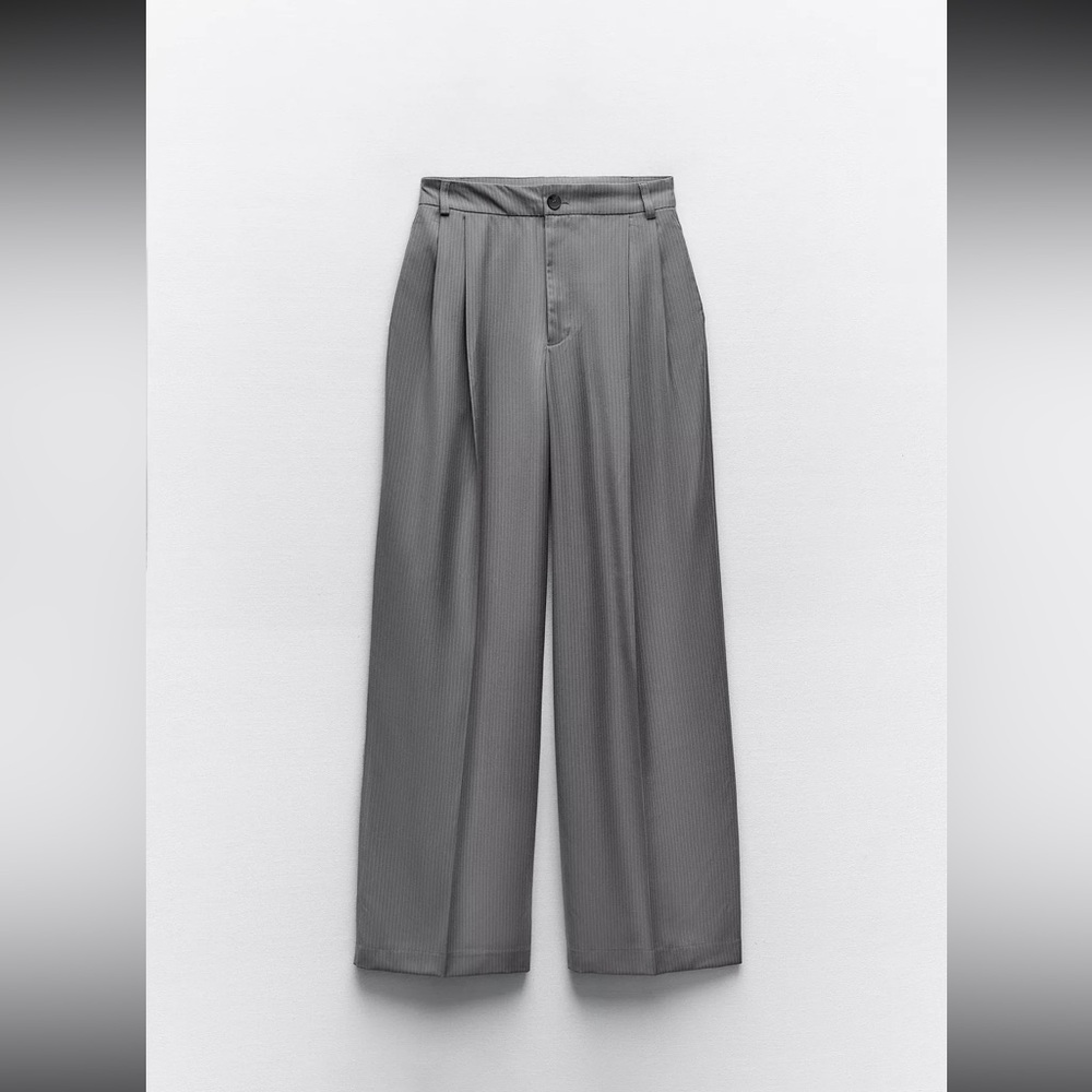 Gray full length Trousers